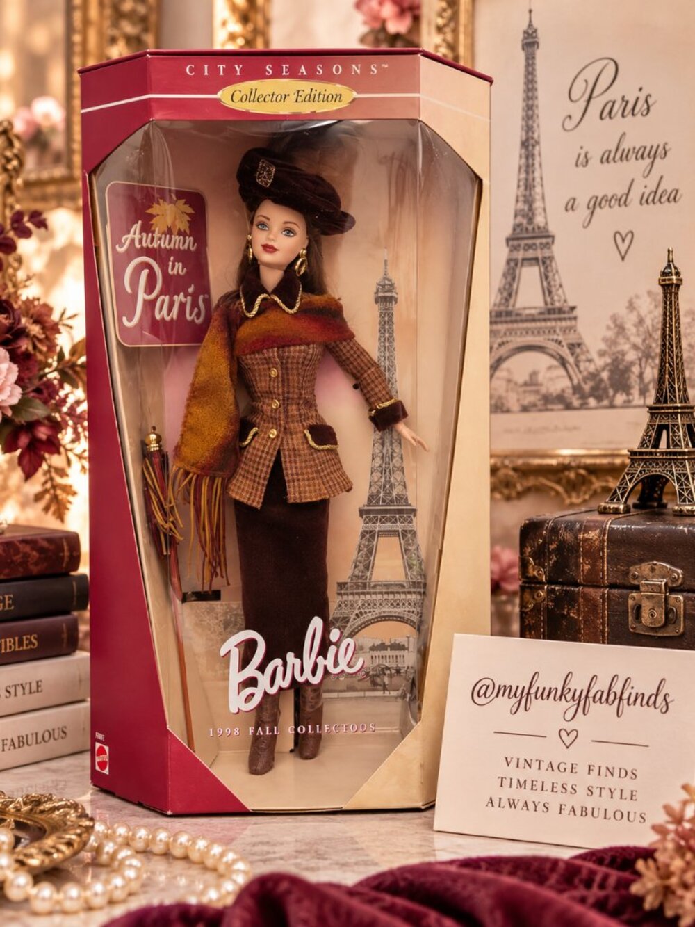 Barbie 1998 Fall Collections - Autumn in Paris